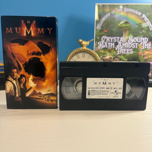 The Mummy VHS 1999 Brendan Fraser Universal Pictures Adventure Classic - Picture 3 of 3